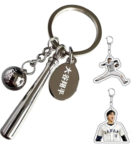 Amazon.co.jp: WBC 侍ジャパン 公式グッズ キーホルダー 大谷翔平 