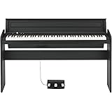 KORG コルグ 電子ピアノ LP180 88鍵 ブラック 黒 譜面立てとペダルが付属
