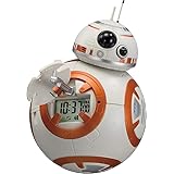 スター・ウォーズ BB-8 目覚まし時計 デジタル時計 音声・アクション付き オレンジ リズム(RHYTHM) 8RDA74MC03