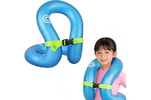 Ninonly 浮き輪 子供 うきわ S20~35kg M25~50kg 着る浮輪 フロート 2重エアバッグ ロックバックル 水遊び用 プール 夏休み スイミング 海水浴