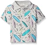 Rosie Pope Baby Boys' Polo Shirt Heather Gray 3-6 Months [並行輸入品]