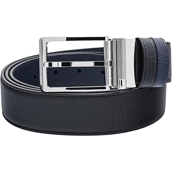 Amazon | DUNHILL ダンヒル ピン式 リバーシブル ベルト 艶無型押