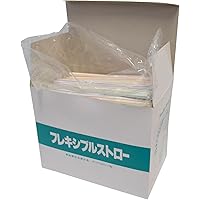 ストライプ ストロー 個別包装なし 500本入り 32150078