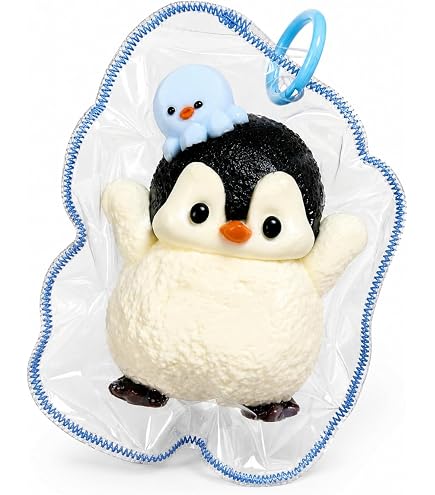 Amazon | YoYa Toys Musheez ペンギン スクイーズ ストレスボール 2個