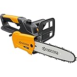 京セラ(Kyocera) 旧リョービ チェンソー CS-2502 616750A 【本体の重心近くを持てるハーフトップハンドル採用でバランス良く正確な切断】 有効切断長さ250mm 自動給油 オイルリターン機構 セフティスイッチ 枝打ち ガーデニング