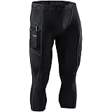 (テスラ)TESLA コンプレッション 3/4 タイツ メッシュ 吸汗速乾 [メンズ]