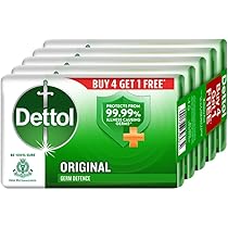 Amazon | Dettol Soap 100g, 2 (Twin) Pack by Dettol | Dettol