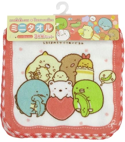 Amazon.co.jp: サンエックス すみっコぐらし ミニガーゼハンカチ