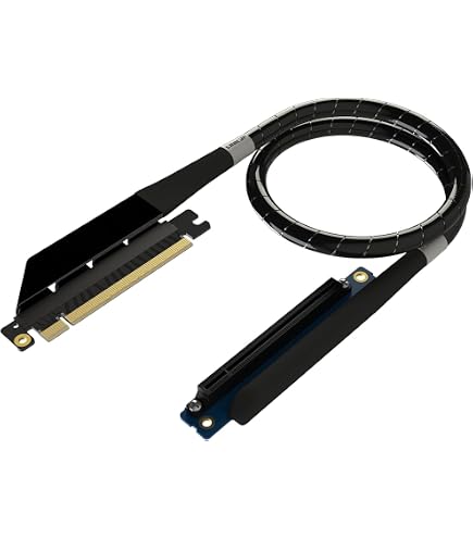 Amazon.co.jp: LINKUP - AVA5 PCIE 5.0 ライザーケーブル | ストレート