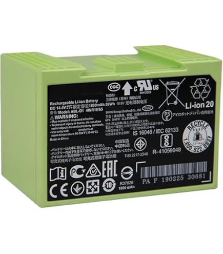 アイロボット★ルンバ★e5★バッテリーの状態良好★1 ルンバ対応 バッテリー 3000mAh 500 600 700 800 シリーズ対応