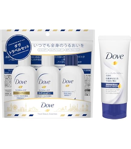 Amazon | ユニリーバ ダヴ トラベルキット (1セット) ヘアケア ボディ