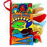 Tonsee 赤ちゃん 布えほん 知育玩具 布のおもちゃ 動物の尾 アクティビティブック