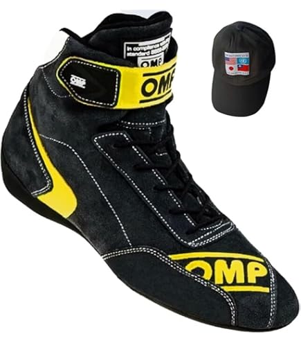 Amazon.co.jp: OMP KS-1 SHOES ホワイト×ブラック×レッド 40サイズ  