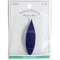 Amazon | Clover タティングレース道具 タティングシャトル インディゴ