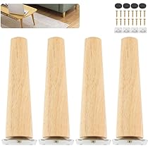 訳アリ⭐️8本⭐️4本セット2組販売15cm 家具 脚 木製 ソファ　DIY脚だけ Amazon.co.jp: 家具脚 木製 ソファ 脚 4本セット 60/100/150mm