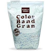 輪ゴム カラーバンド グラン #18 ホワイト 白色 500g袋 徳用包装GHK-500-WT 共和 スライダー袋入り 色付き 食品衛生法適合