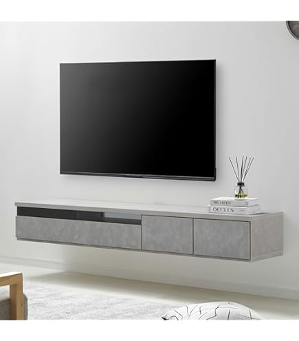 Amazon｜タンスのゲン テレビ台 フロート 壁掛け 180cm 完成品 国産