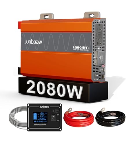 Amazon | インバータ用ケーブル 22sq 1.0m 端子付き 日本メーカー品