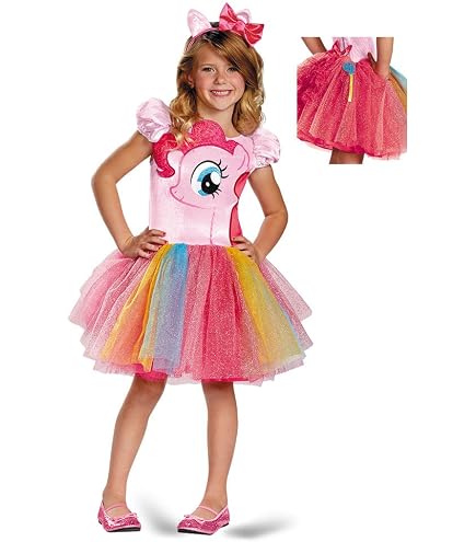 Disguise Pipp Petals Kostüm Für Mädchen – Offizielles My Little Pony Tutu-Kleid, Größe S (4–6x)