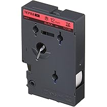 Amazon | キングジム テープカートリッジ テプラTR TC12R 12mm 赤