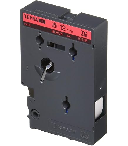 Amazon | キングジム テープカートリッジ テプラTR 12mm TC12S 白