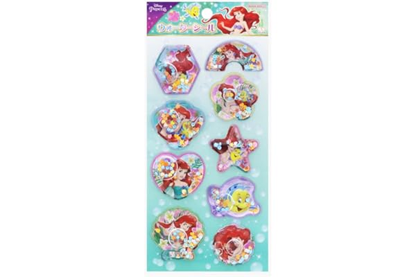 サンスター文具(Sun-Star Stationery) ウォーターシール リトル・マーメイド 2893406A