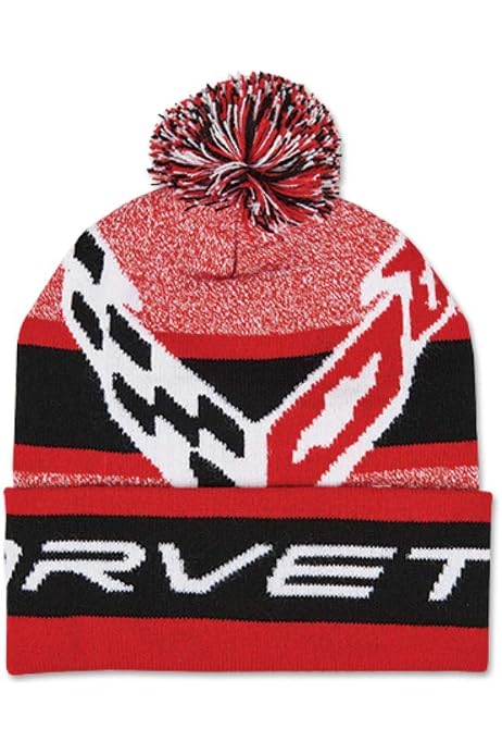 Knitted Beanie Hat GTI Black 