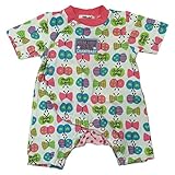 【H28年春物】 CHILD CHAMP(チャイルド チャンプ) SZ天竺クモ/チョウ柄ミニカバーオール 50cm/P NO.C-86161551