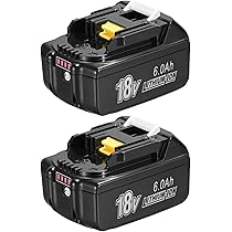 Amazon.co.jp: マキタ バッテリー 18v 互換 BL1860 6000mAh大