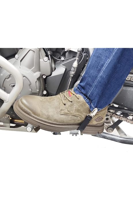 Motorcycle Jeans Pant Leg Clamps Straps 