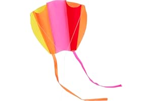 ラングスジャパン(RANGS) グッドデザイン賞 グッド・トイ賞 受賞 アースカイト オレンジ 手の平サイズに収納可 凧あげ