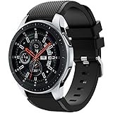 Samsung Galaxy Watch 46mm/ Watch 3 45mm バンド 22mm シリコン製 交換用バンド Samsung Galaxy Watch 46mm/ Gear S3 バンド