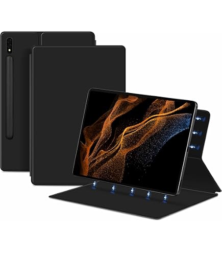 Amazon.co.jp: Samsung 公式ブックカバー Galaxy Tab S8 Ultra 14.6