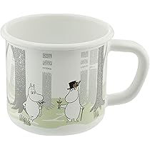 Amazon.co.jp: 富士ホーロー マグカップ 琺瑯 8cm ムーミン