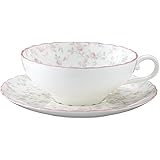 Noritake ノリタケ ティー カップ & ソーサー 180cc キューティーローズ 電子レンジ対応 ボーンチャイナ T58043A/9940