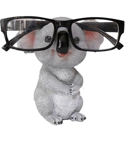 Funny Eyeglass Holder Stand - Easter Island Statue Desk Decor & Sunglasses Display