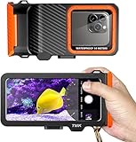 【2024最新タッチ版】潜水用ケースiphone 水中撮影スマホ防水ケース 水中 写真 IPX8標準防水レベル水深さ15mまで潜水 水中タッ