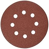 DEWALT DW4310 5-Inch 8 Hole 100 Grit Hook and Loop Random Orbit Sandpaper (25-Pack) [並行輸入品]