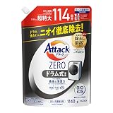 花王 アタックZERO ドラム式専用 詰替 超特大 1140g