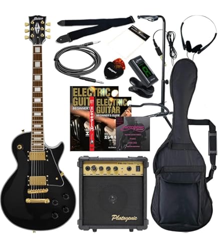 Amazon.co.jp: Photogenic フォトジェニック エレキギター LPカスタム