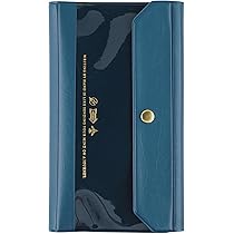 ★新品未使用★ほぼ日手帳weeksカバー　tambourine（navy） ほぼ日手帳Weeks対応】段差がなく書きやすい、本ヌメ革の手帳カバー