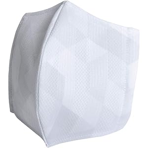 レワード(Reward) 日本製 サマーエチケットマスク 野球ユニフォームメーカーが作った洗える立体布マスク 裏メッシュ素材 銀イオン効果(防臭/抗菌) 国内生産(浜松工場) シルバー L