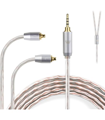 Amazon | Whiplash Audio TWCU NON OM Shure MMCX 交換用