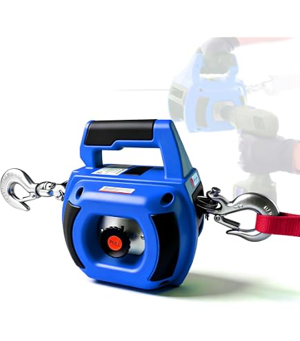 Amazon.co.jp: WARN 106170 M8274 Winch with Steel Cable Rope: 3/8