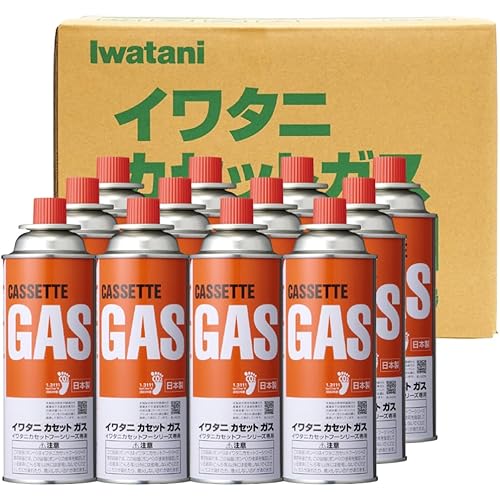 岩谷産業(Iwatani Sangyo)イワタニ カセットガス 専用ボックス入り 12本組 CB-250-OR-12BOX