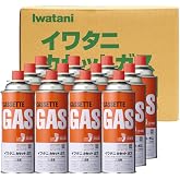 岩谷産業(Iwatani Sangyo)イワタニ カセットガス 専用ボックス入り 12本組 CB-250-OR-12BOX