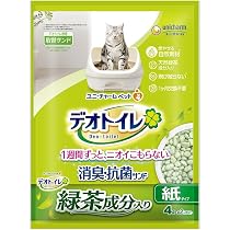 Amazon | 1週間消臭・抗菌デオトイレ 取り替え品 飛び散らない緑茶成分