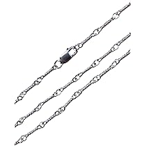Amazon | [silver KYASYA]シルバー925 ツイストチェーン
