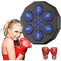 デジタルボクシングトレーニング器具 Amazon | KAnduo スマートミュージック ボクシング マシン LED