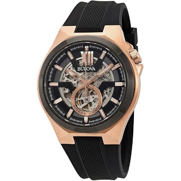 Amazon | Bulova スポーツクロノグラフ ブラックダイヤル